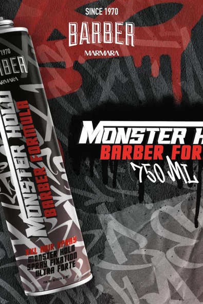 Monster Saç Spreyi 750 ML - Resim 6
