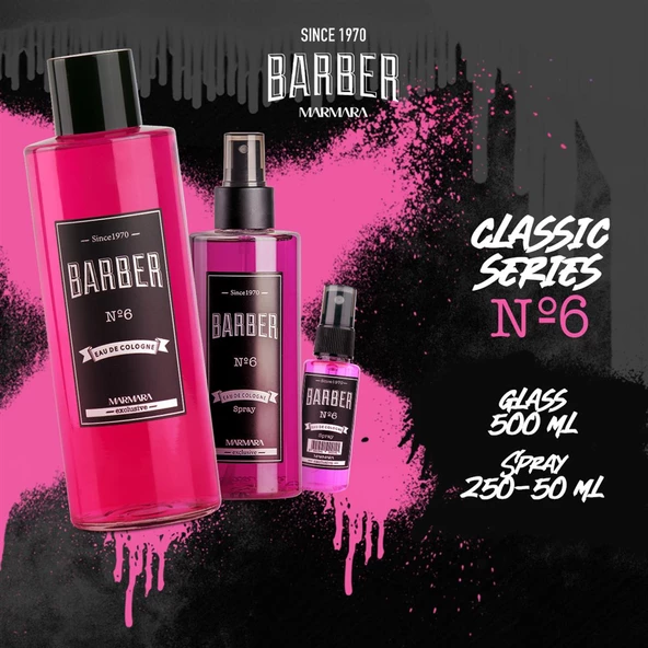 No.6 EDC Sprey Kolonya 250 ML - Resim 4
