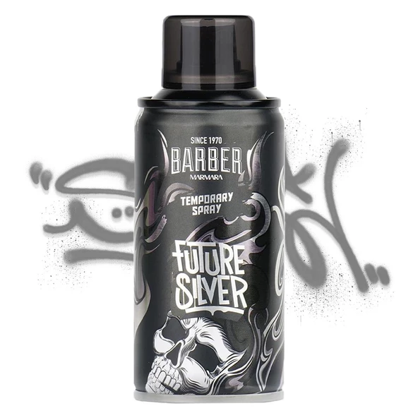 Geçici Renkli Saç Spreyi Gümüş 150 ML ürün görseli 1