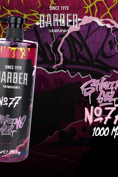 No.77 Pompalı Tıraş Jeli 1000 ML - Resim 7