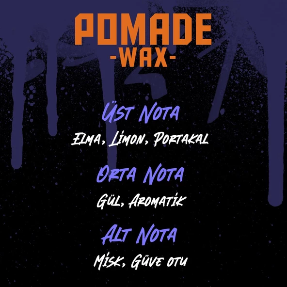 Pomade Wax 100 ML - Resim 4