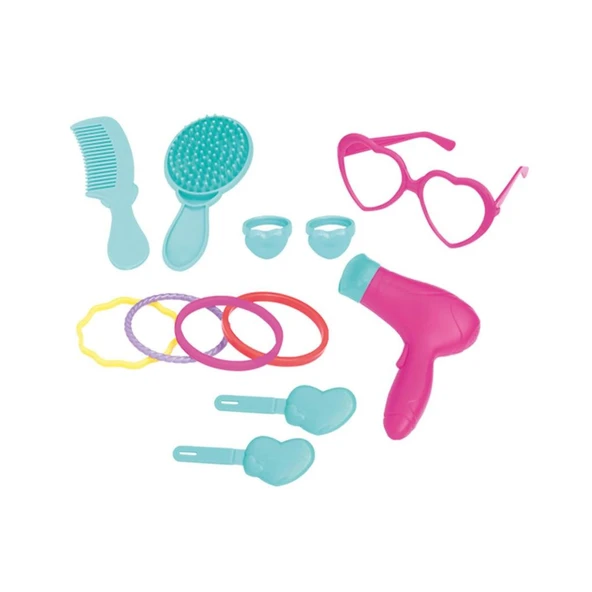 03486 BARBIE GÜZELLİK SET BAVULUM - Resim 5