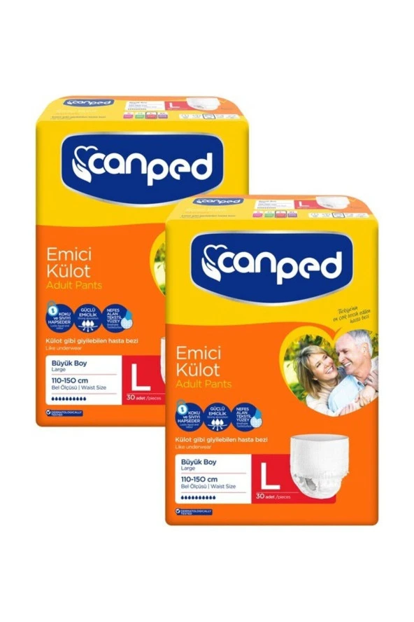 CANPED Emici Külot Büyük Boy Large 60 Adet ürün görseli 1
