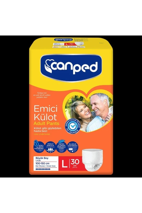 CANPED Emici Külot Büyük Boy L 30'Lu ürün görseli 1