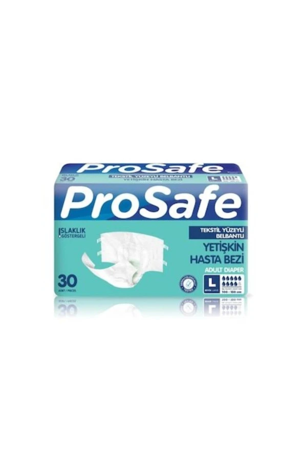 PROSAFE Belbantlı Hasta Altbezi Large 4X30:120 Adet ürün görseli 1