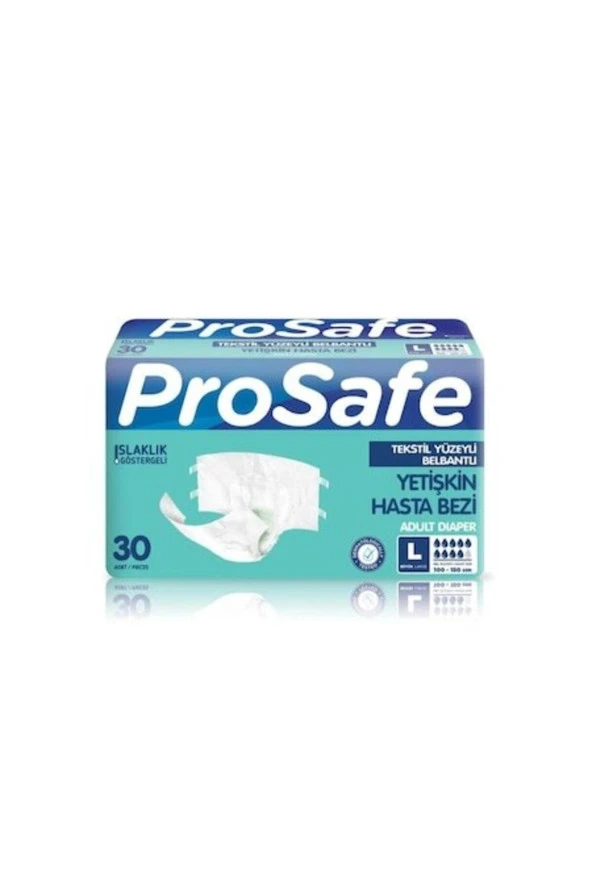 PROSAFE Belbantlı Hasta Altbezi Large 30 adet ürün görseli 1