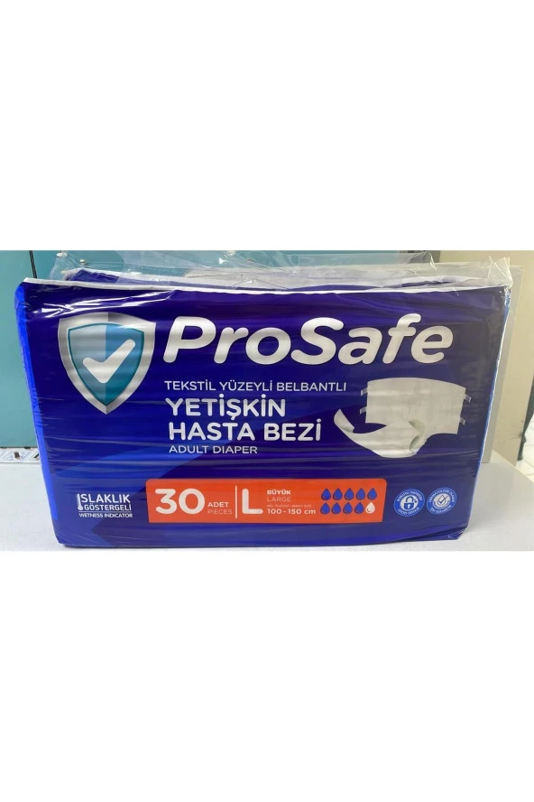 PROSAFE Yetişkin Bel Bantlı Hasta Bezi 30 Lu (2 Adet) ürün görseli 1