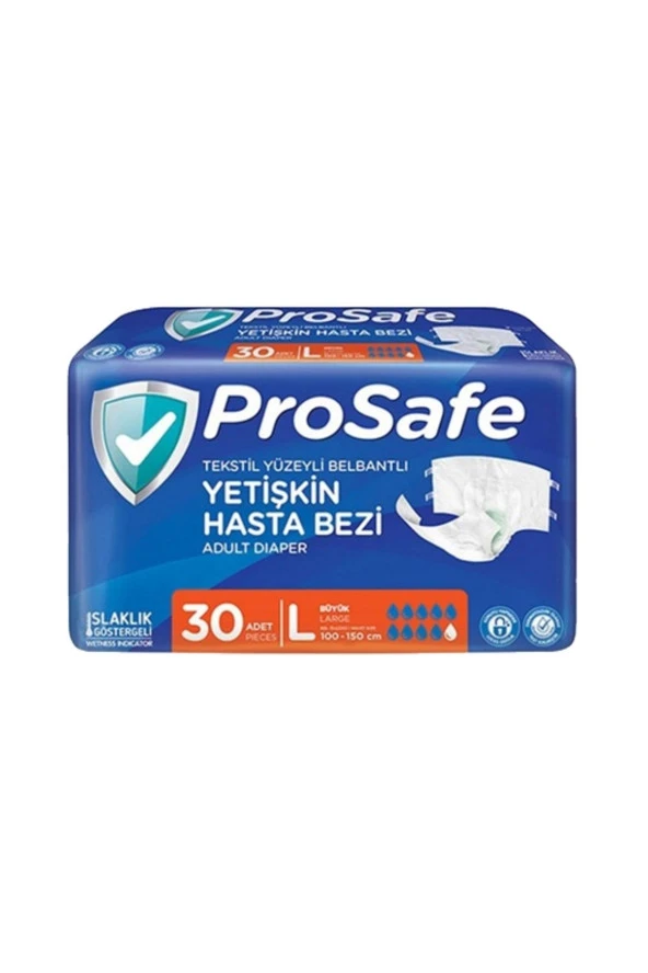 PROSAFE Hasta Bezi Belbantlı Large 30'Lu (24'Lü) ürün görseli 1