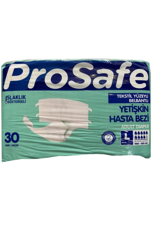 PROSAFE Hasta Alt Bezi Belbantlı Large (30'Lu) ürün görseli 1