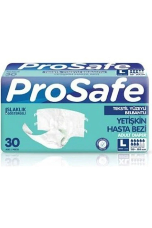 PROSAFE Yetişkin Hasta Bezi Large 30 Lu ürün görseli 1