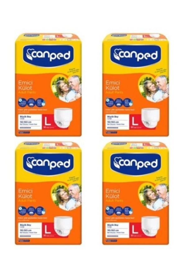 CANPED Emici Külot 4X30 120 Adet Large ürün görseli 1