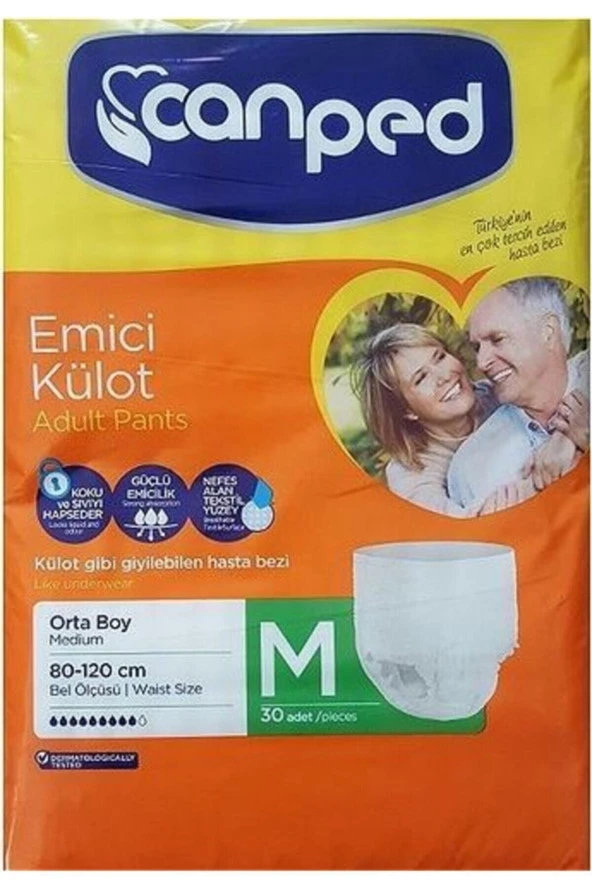CANPED Emici Külot 30Lu Medium ürün görseli 1