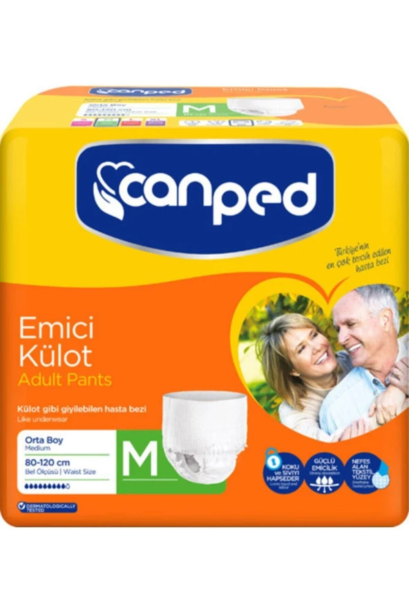 CANPED Medium 30'Lu Emici Külot 1 Paket ürün görseli 1