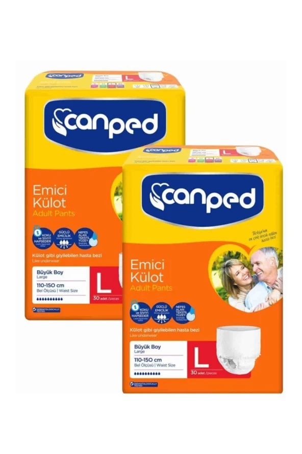CANPED Emici Külot Büyük (L) 60'Lı ürün görseli 1