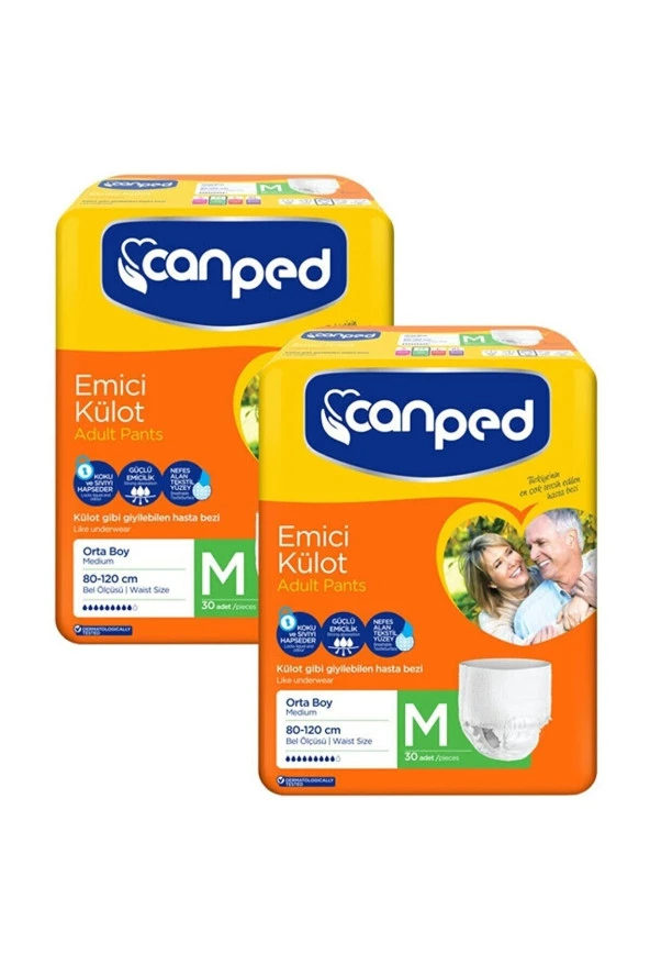 CANPED Orta Boy Medium 60 Adet Emici Külot ürün görseli 1