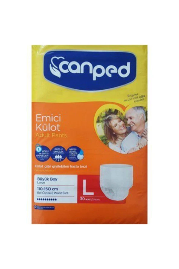 CANPED Emici Külot Büyük Boy 30'Lu Paket ürün görseli 1