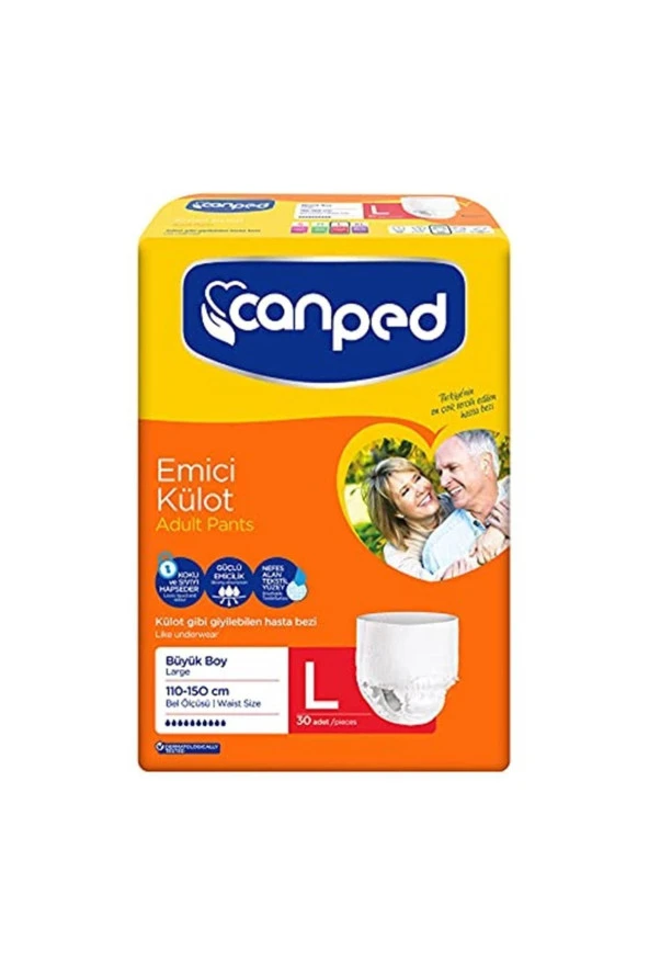 CANPED Emici Külot Hasta Bezi Büyük ürün görseli 1