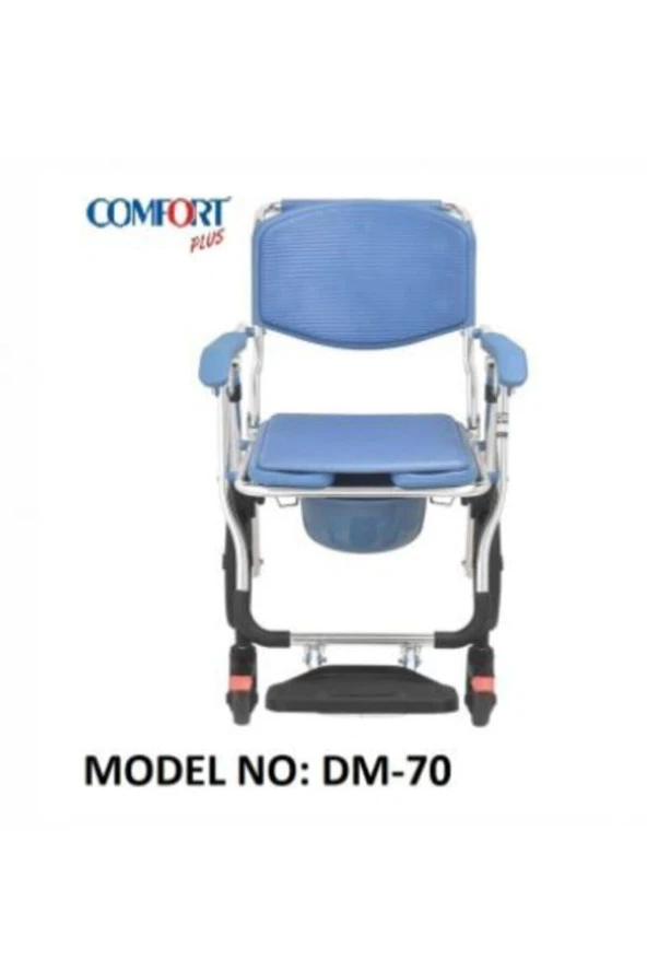 COMFORT Plus Dm-70 Banyo Ve Tuvalet Özellikli Tekerlekli Sandalye ürün görseli 1