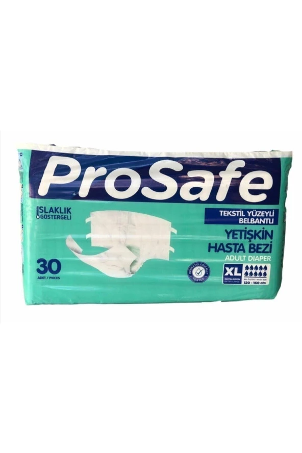 HAS-PET Pro Safe Hasta Bezi Xlarge 30 Lu (Islaklık Göstergeli) Büyük Beden ürün görseli 1