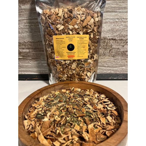 Yeni Mahsül Doğal Organik Nane Limon Çayı 250 gr ürün görseli 1