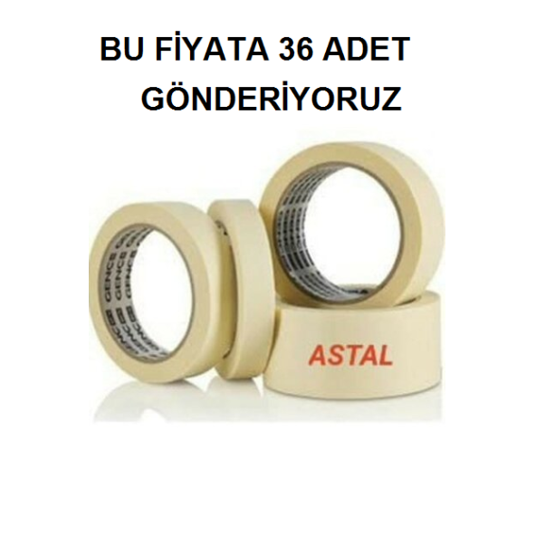 36 ADET, 48 mm, X 25 METRE,MASKELEME BANDI ürün görseli 1