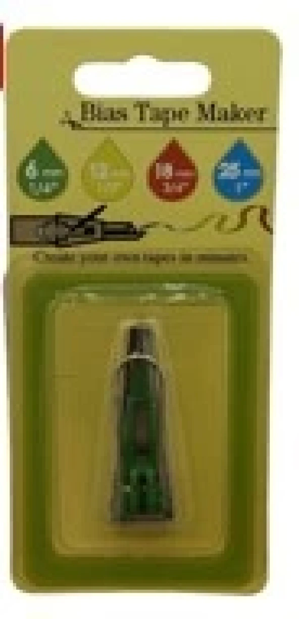 El Biye Kıvırma Aparatı 6mm Yeşil / LS-120 1/4" ürün görseli 1