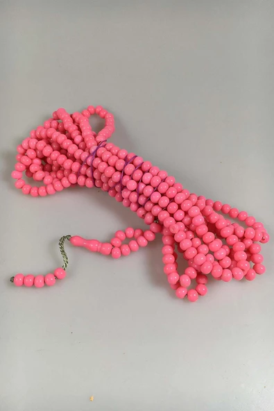 Pembe Tonda 500'lük Zikir Tesbihi ürün görseli 1