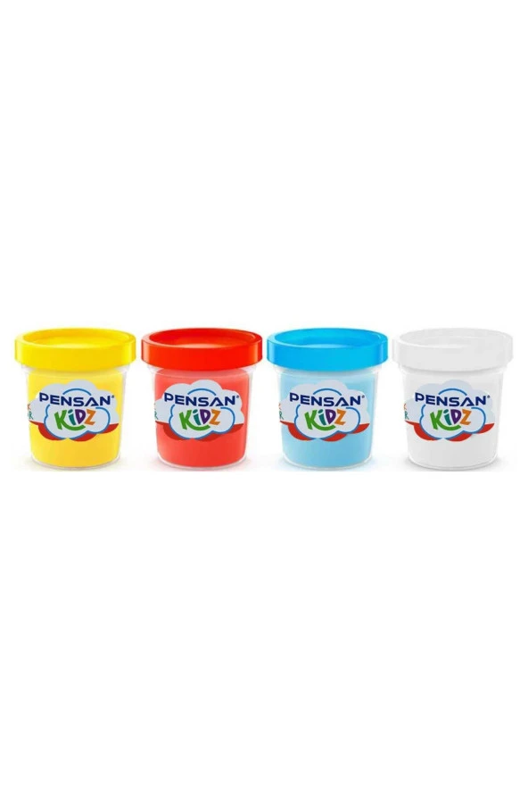 Pensan Kidz Oyun Hamuru Büyük Boy 4 x 150 Gram 4 Renk Oyun Hamuru ürün görseli 1
