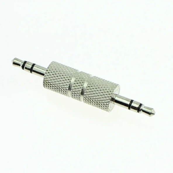 Powermaster 3.5 Mm Stereo Aux Erkek/Erkek Ara Metal Jack ürün görseli 1