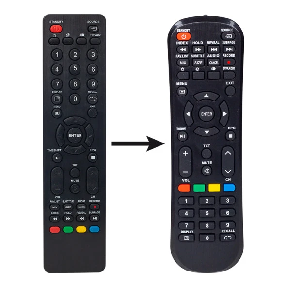 Awox 55K5500 - Vision - Telefox Smart Lcd-Led Tv Kumanda ürün görseli 1