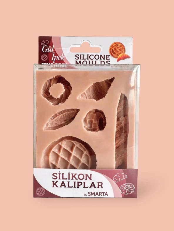 Smarta Silikon Kalıp - Gül İpek Ekmek ürün görseli 1