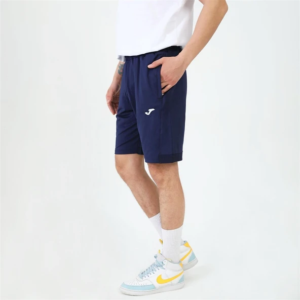 Joma Pol. Hawk - Erkek Lacivert Likralı Spor Şort - 4231400 ürün görseli 1