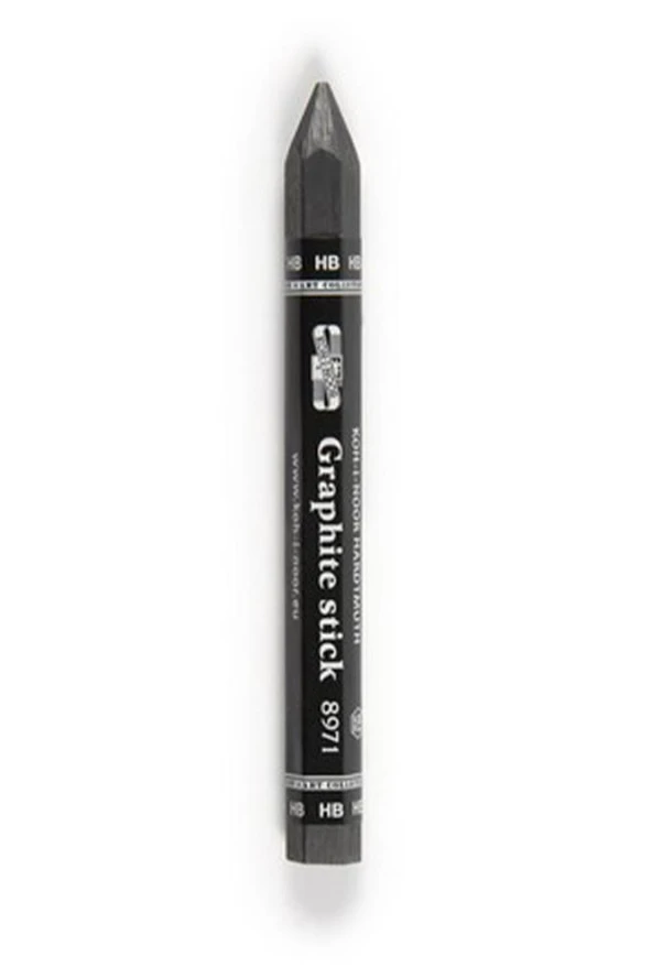 Jumbo Graphite Stick Hb 1 Adet Agaçsız Kalın Grafit Füzen Kömür Kalem Karakalem ürün görseli 1