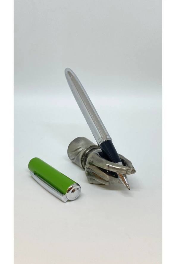 SILVER GREEN ROLLER KALEM ürün görseli 1