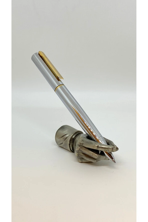 SILVER PRESTIGE ROLLER KALEM GOLD CLIPS ürün görseli 1