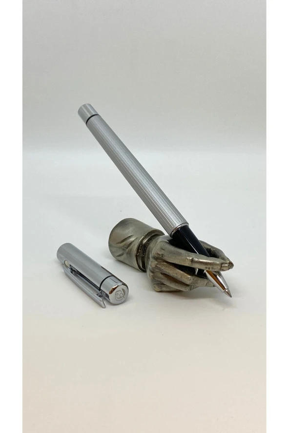 CROW FEATHER LUX ROLLER KALEM GRİ ürün görseli 1
