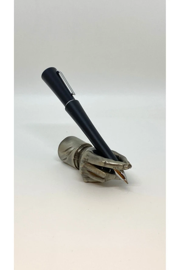 CROW&FEATHER PIANO BLACK MINI TUKENMEZ KALEM ürün görseli 1