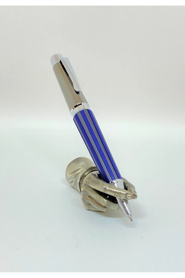 Best Of Italy Tükenmez Kalem Blue Silver ürün görseli 1