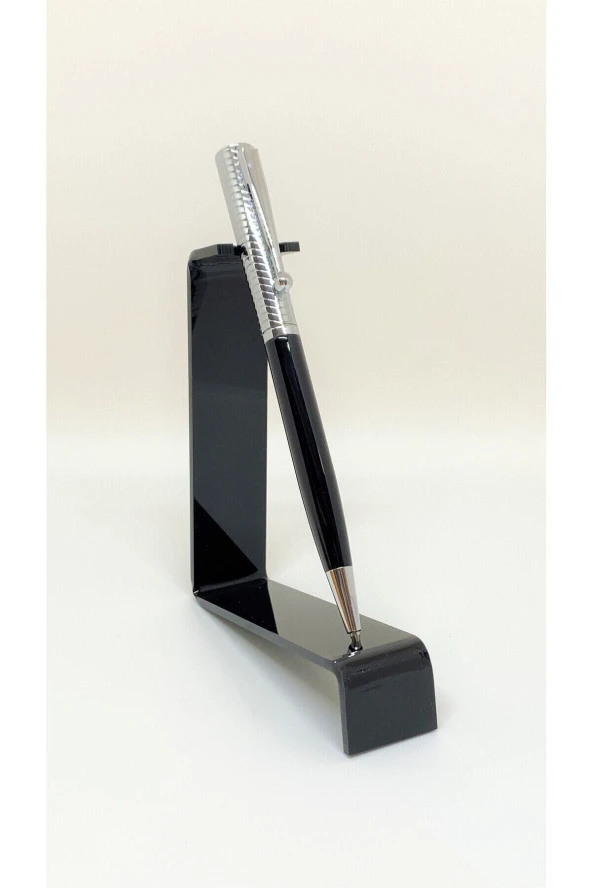 Dd2073 Tükenmez Kalem Silver Black - Resim 4