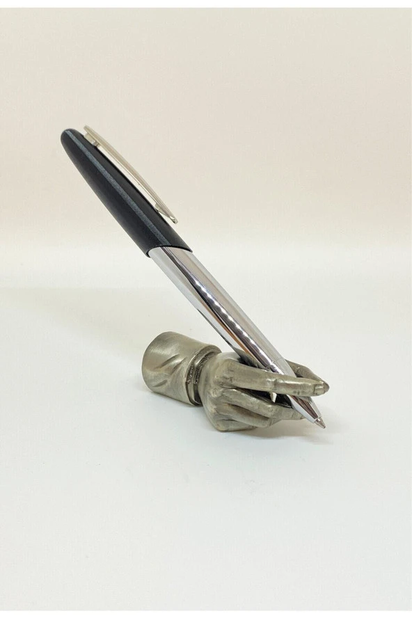Dd2098 Tükenmez Kalem Black Silver ürün görseli 1