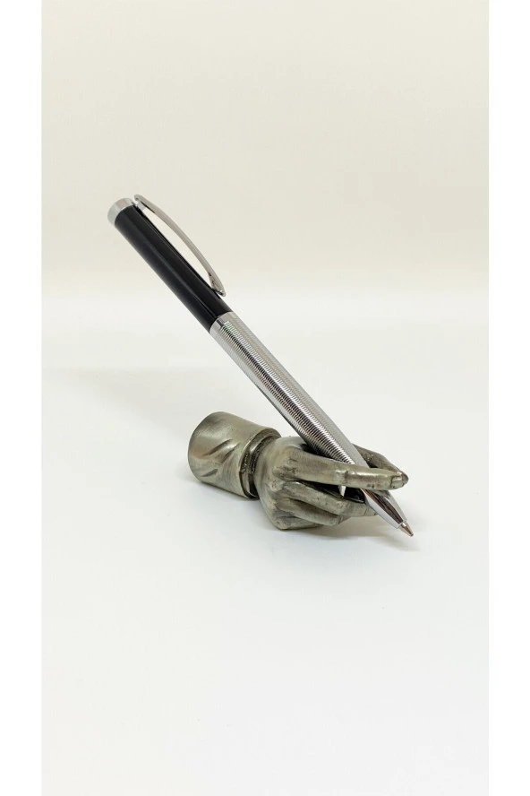 Dd2084 Tükenmez Kalem Black Silver - Resim 2