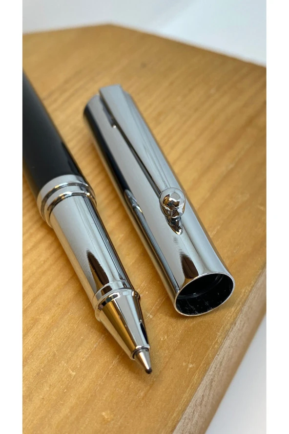 SILVER BLACK LUX ROLLER KALEM SILVER BLACK - Resim 2