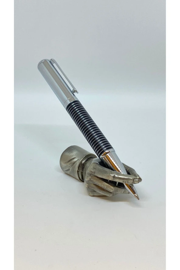 SILVER ZEBRA STYLE LUX TÜKENMEZ KALEM SILVER ürün görseli 1