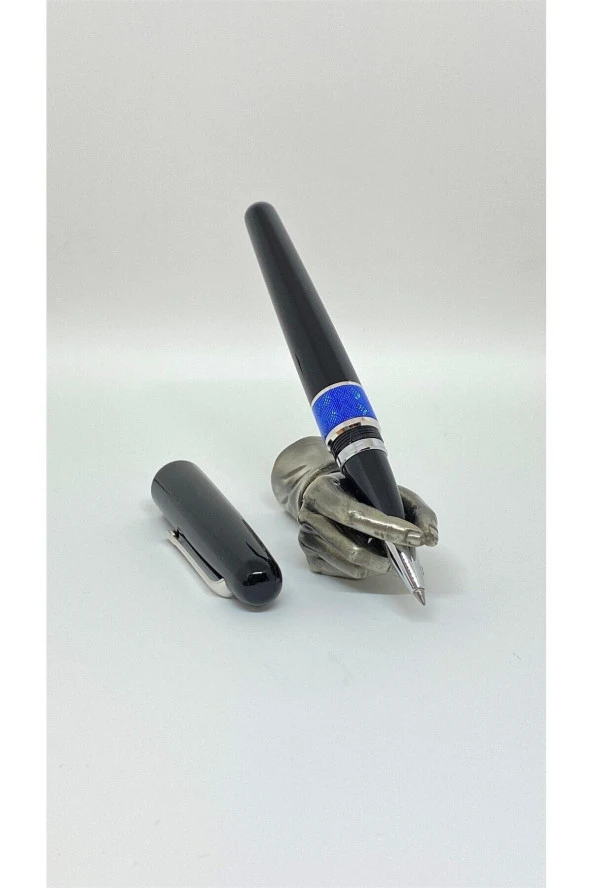 Siyah İnci Roller Kalem Black Aqua ürün görseli 1