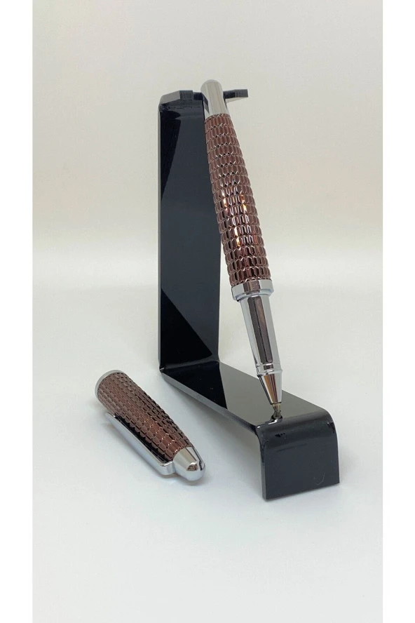 Coffee Artistry Roller Kalem Silver Brown - Resim 2