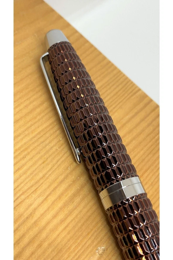 Coffee Artistry Roller Kalem Silver Brown - Resim 3