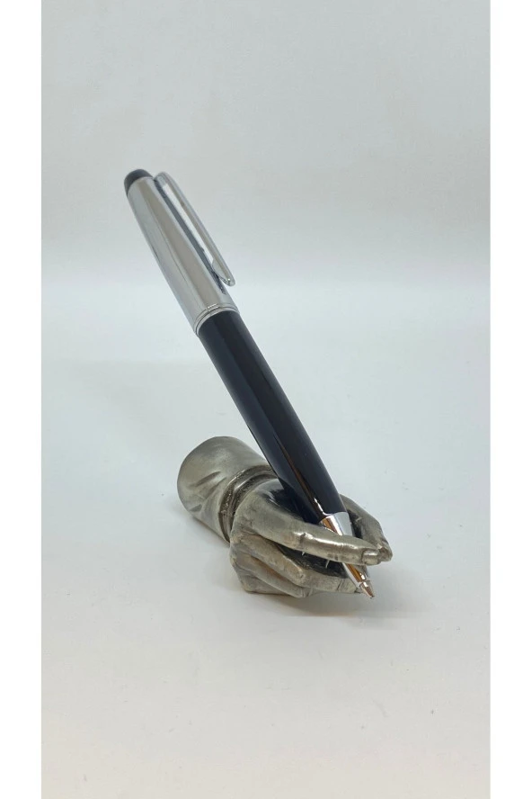 SILVER BLACK TÜKENMEZ KALEM SILVER BLACK ürün görseli 1