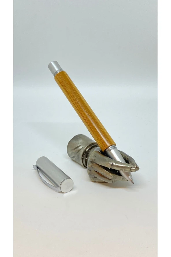 WOODEN STYLE ROLLER KALEM AHŞAP ürün görseli 1