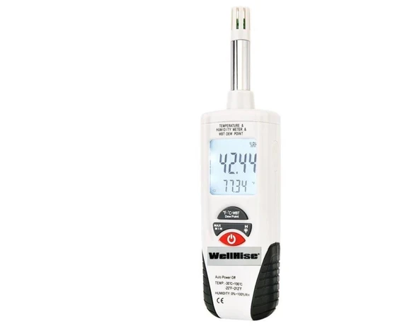 Wellhise HT-350 Termometre Sıcaklık ve Nem Ölçer  WL-017 ürün görseli 1