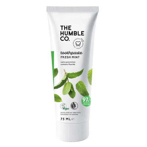 Humble Dental Toothpaste Fresh Mint 75ml | Naneli Diş Macunu ürün görseli 1
